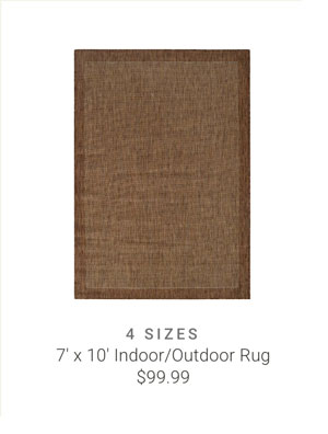 7' x 10" Indoor/Outdoor Rug
