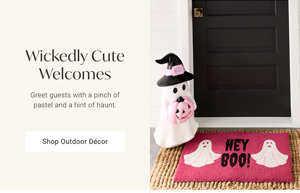 Wickedly Cute Welcomes | Shop Outdoor Décor >