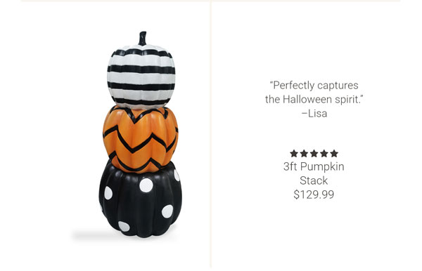 3 ft Pumpkin Stack