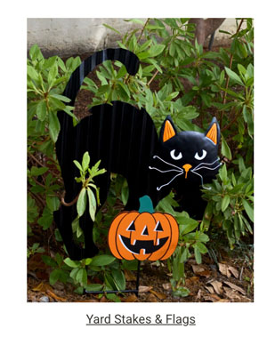 Halloween Yard Stakes & Flags - Shop Now