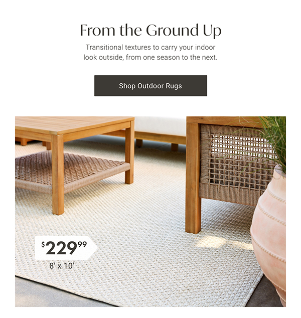 Shop Outdoor Rugs >