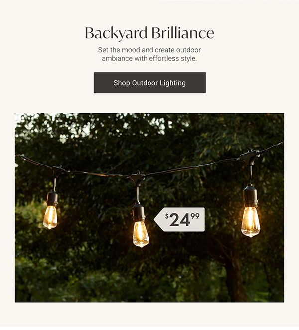 Shop Outdoor Lighting >