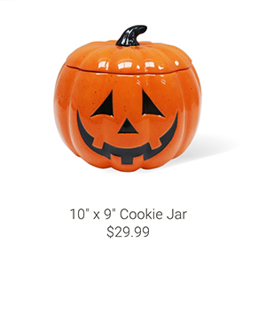 10" x 9" Cookie Jar