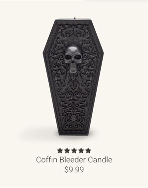 Coffin Bleeder Candle