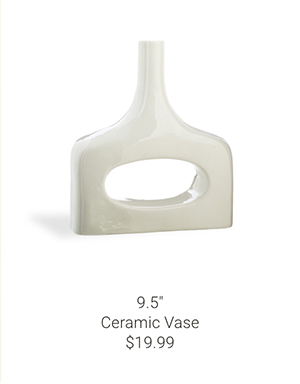 9.5" Ceramic Vase