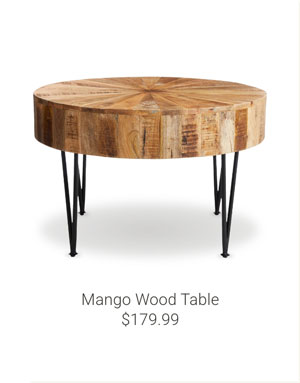 Mango Wood Table