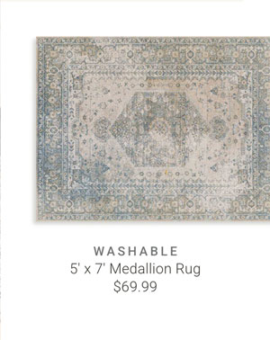 5' x 7' Medallion Rug