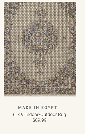 6' x 9' Indoor/Outdoor Rug
