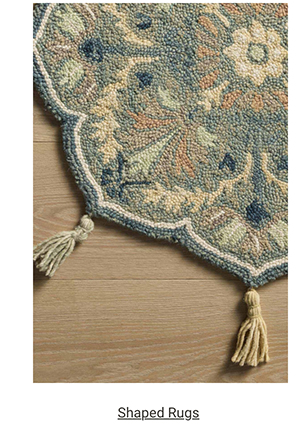 Shaped Rugs >