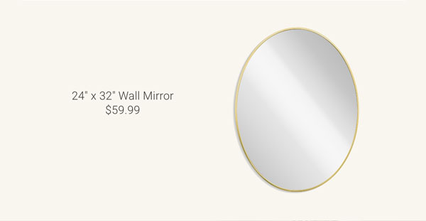 24" x 32" Wall Mirror
