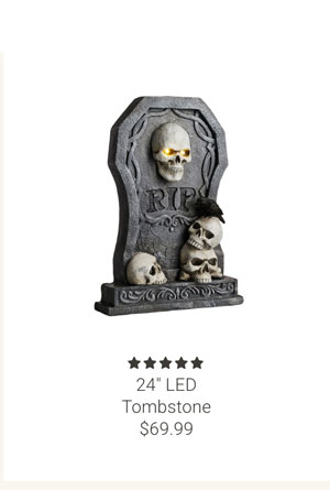 24" LED Tombstone