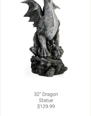 32" Dragon Statue
