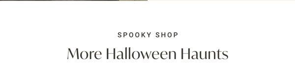 Spooky Shop: More Halloween Haunts