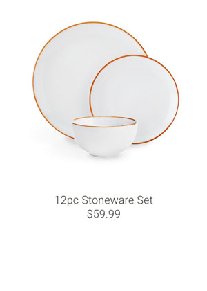 12pc Stoneware Set