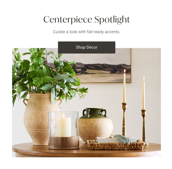 Centerpiece Spotlight - Shop Decor