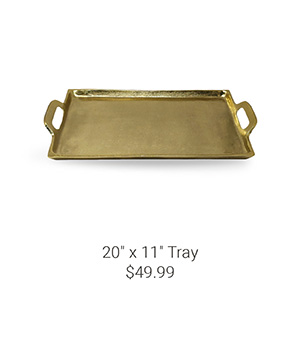 20" x 11" Tray