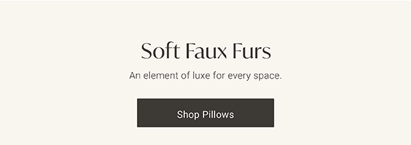 Soft Faux Furs: An element of luxe for every space | Shop Pillows >