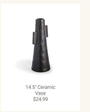 14.5" Ceramic Vase