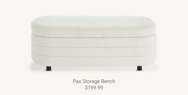 Pax Storage Bench