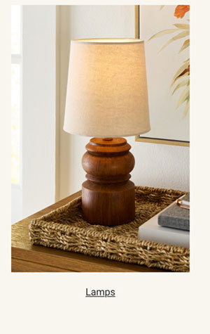 Lamps Category - Shop Now