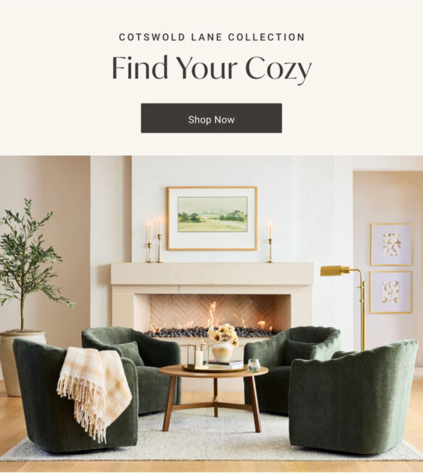 Cotswold Lane Collection: Find Your Cozy - Shop Now