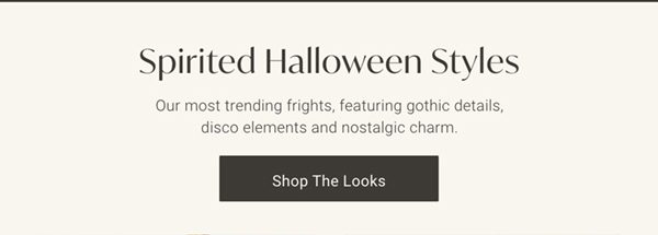Spirited Halloween Styles | Shop the Looks >