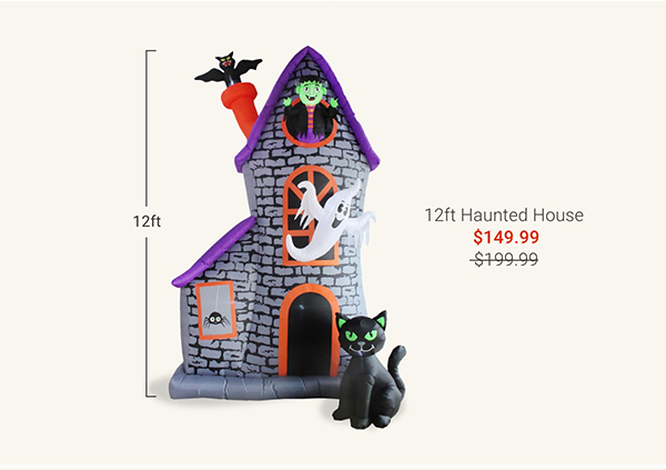 12ft Haunted House