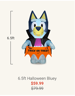 6.5ft Halloween Bluey