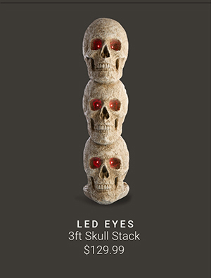 3ft Skull Stack