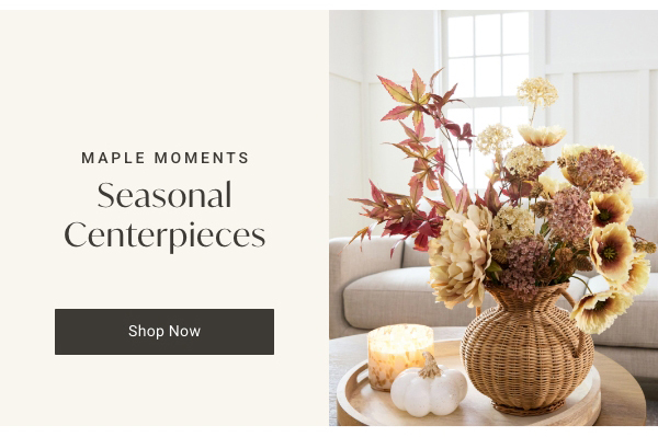 Seasonal Centerpieces | Shop Now >