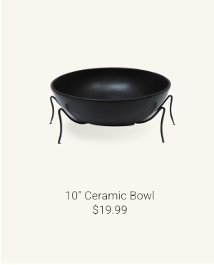 10" Ceramic Bowl