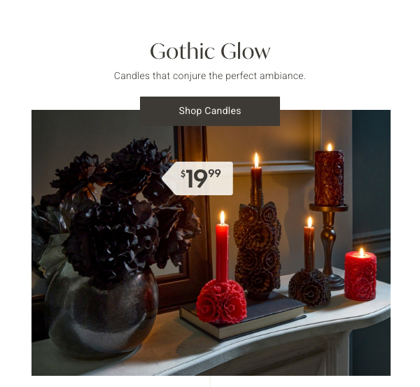 Gothic Glow | Shop Candles >