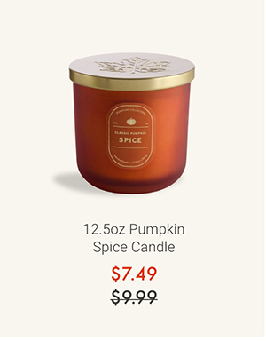 12.5oz Pumpkin Spice Candle