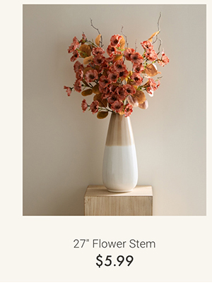 27" Flower Stem