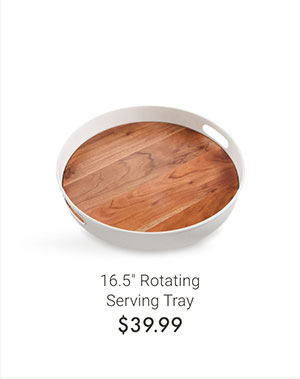 16.5" Rotating Serving Tray