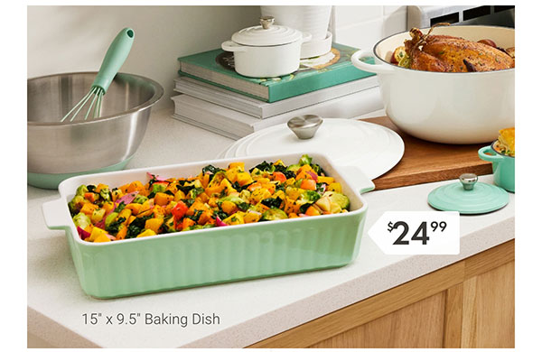 15" x 9.5" Baking Dish