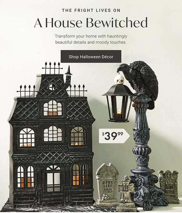 A House Bewitched | Shop Halloween Décor >