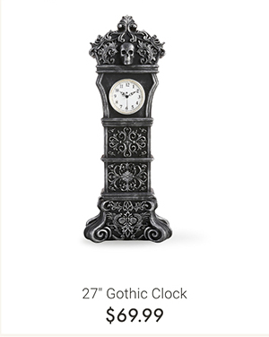 27" Gothic Clock