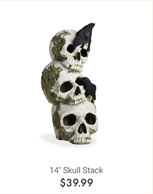 14" Skull Stack