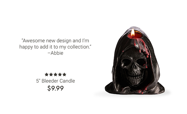 5" Bleeder Candle