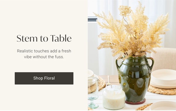 Stem to Table - Shop Floral