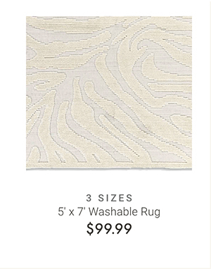 5' x 7' Washable Rug