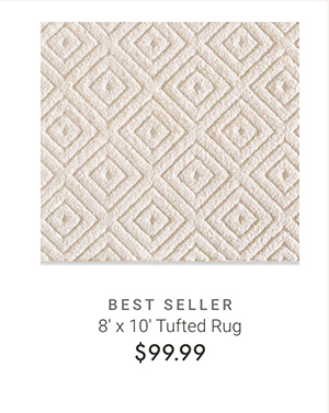 8' x 10' Tufted Rug