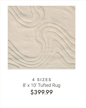 8' x 10' Tufted Rug