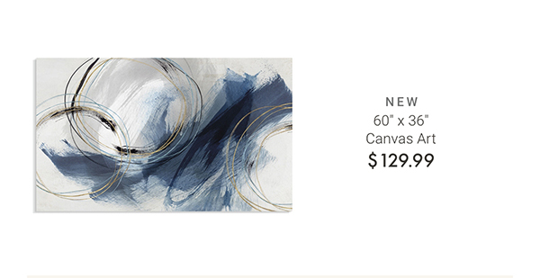 60" x 36" Canvas Art