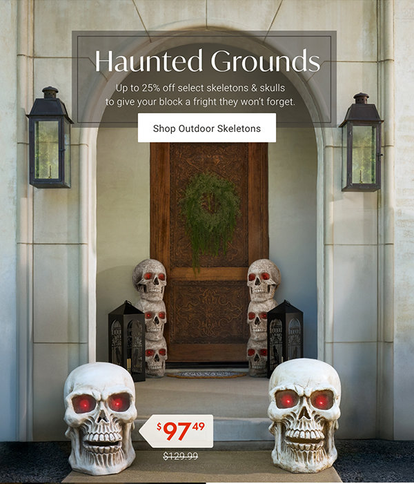 Haunted Grounds | Shop Outdoor Skeletons >