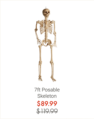 7ft Posable Skeleton