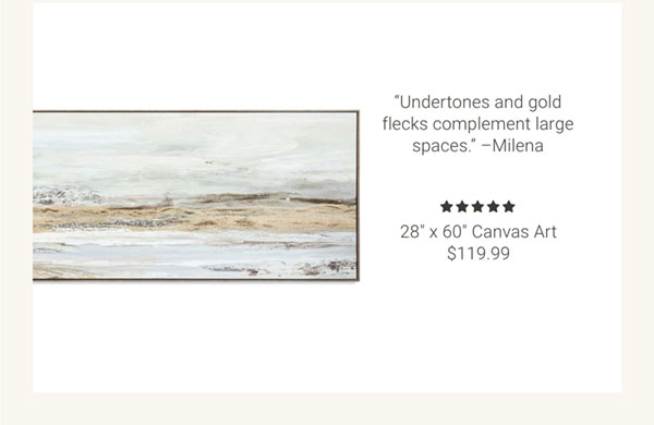 28" x 60" Canvas Art