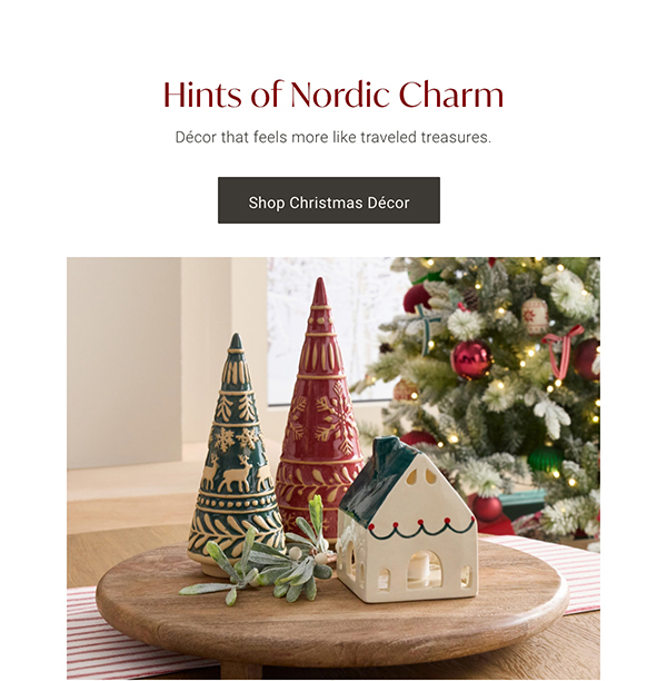 Hints of Nordic Charm | Shop Christmas Décor >