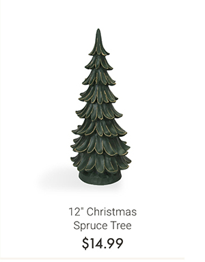 12" Christmas Spruce Tree